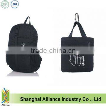 Custom Made Assorted Colors Nylon Wholesale Vintage Backpack Foldable Travelling Backpack(CF-212)