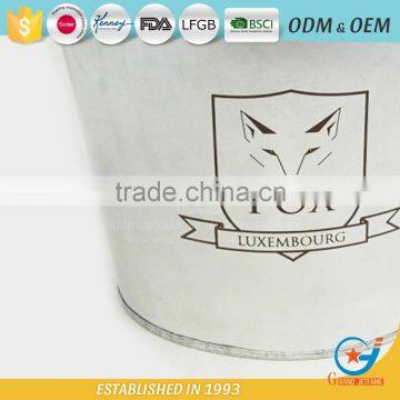 8 Inch Galvanized Metal Garden Beer in Ice Bucket Ice Beer Bucket
