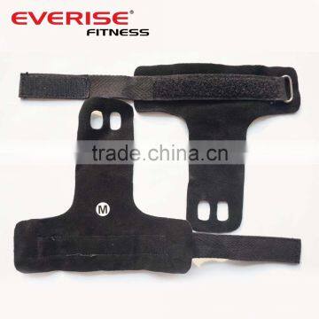 Leather Hand Pull Up Grips Workout Hand Gloves for Gym photo-2