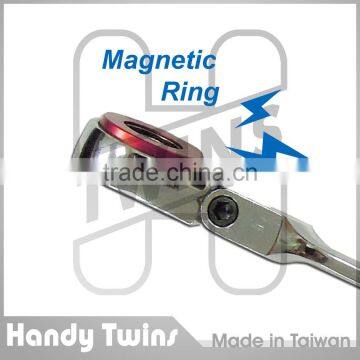 Flexible Ratcheting Wrench With Magnetic Ring photo-3