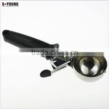 42151 Kitchen Utensil Heated Favor Stainless Steel Ice Cream Spoon photo-3