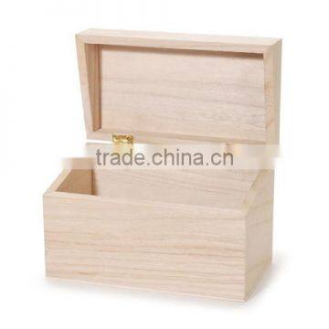 Wood Recipe Box