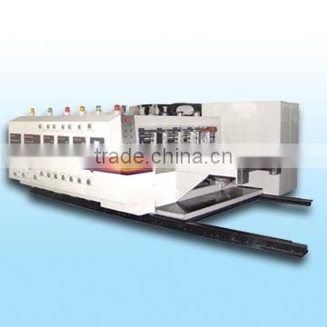 Automatic flexo printing and slotting machine with die cutter(flexo printer slotter)