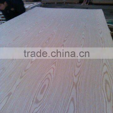 white EV ash MDF veneered mdf with white ash