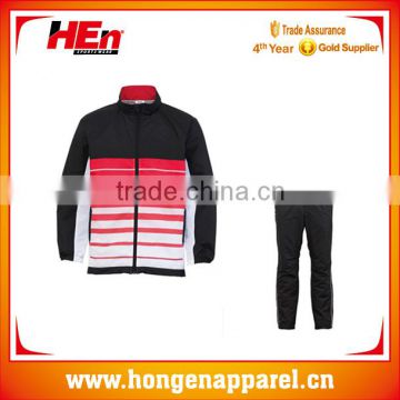 Hongen custom red junior tennis wear smart cusual /unseix tennis sports wear