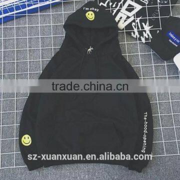 Top Quality Oem Fashion Pullover Hoody With Plain Pattern Longsleeve photo-5