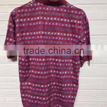 GZY Stripped Colorful Wholesale Mens Polo t Shirt photo-2