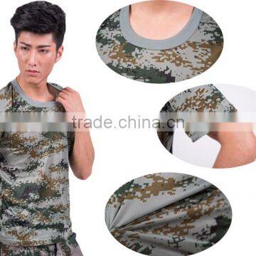 Oem Service Polyester/cotton Camouflage T-shirt Wholesale From Ningbo photo-2
