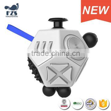 FC02 2017 Innovative Product Idea 6 Side Anti Stress Cube Relieves Stress And Anxiety Fidgit Cube photo-3