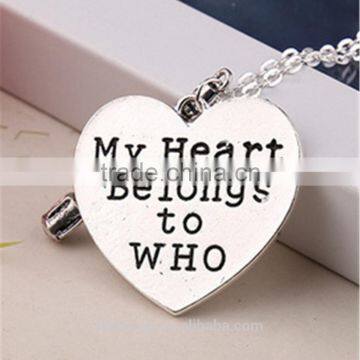 MYLOVE Doctor Who Necklace Pendant the Weeping Angels Necklace photo-4