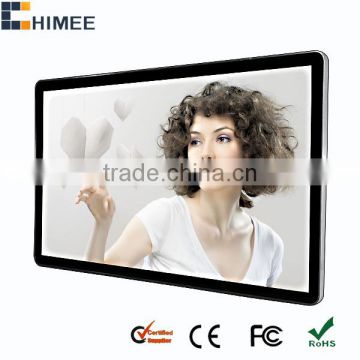 Slim 55 inch LCD wall mounting advertising display