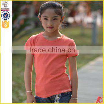Wholesale Oem Service Girls Blank T-shirt Bulk photo-4