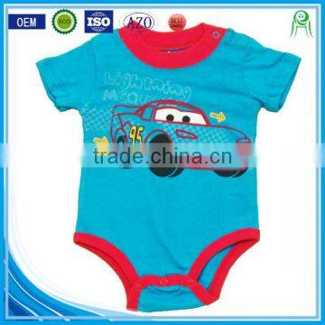 China alibaba printing cotton wholesale organic cotton baby bodysuit