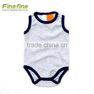 Distinctive Print Baby Clothes Sleeveless Baby Romper Bodysuit