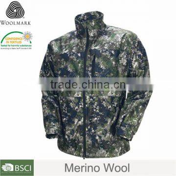 Merino Wool Camo Snow Outdoor Hunting Camo Winter Jacket,waterproof Jacket Hunting Camo photo-3