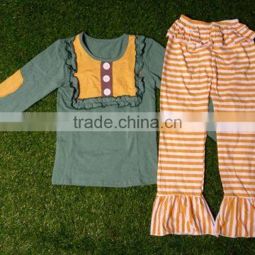 autumn and winter childrens boutique clothing sale yellow chevron stripes toddler clothing online children boutiques outfits