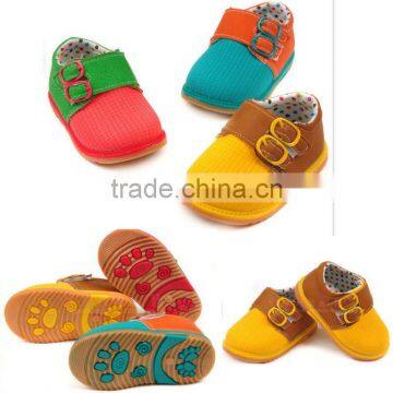 Newest popular design cheap soft sole dinosaur blue baby $1 dollar shoes for baby shoes