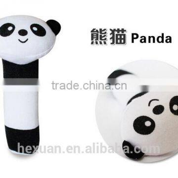 Soft Baby Kid Toy Ring Bell BB Baby Plush Rattle Squeaker Early Educational Doll Rod 0M+ Cute Cartoon Animal Musical Plush Toy photo-4