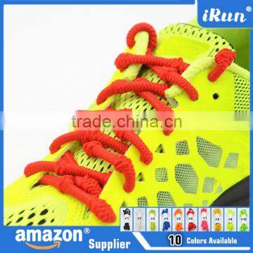 Self Gripping Knot Elasticated Laces, Triathlon Elastic Laces with Knots~Accept Custom