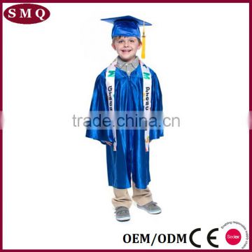 Customized Black Red Kindergarten Graduation Apparel/bachelor Gowns