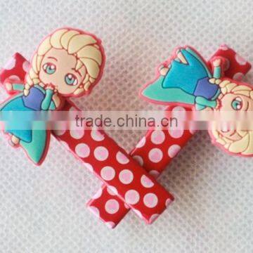 Frozen Cartoon Characters Decorative Wide Hairgrips for Girls photo-3