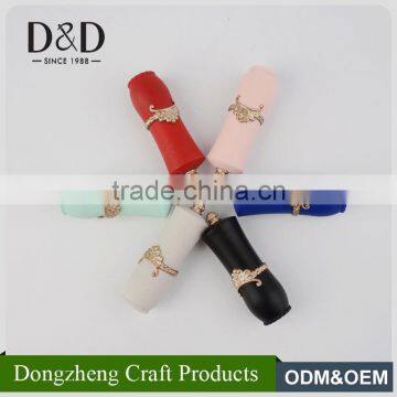 High quality professional sewing notions steel lipstick pin cushion for Christmas