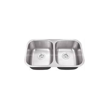 Stainless Steel Double Bowls Undermount 5050 Sink