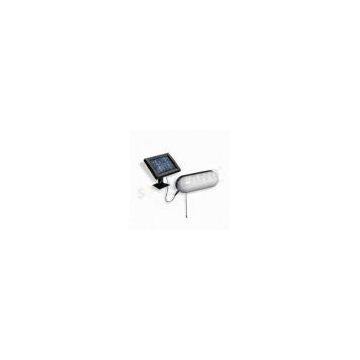 White LED Solar Shed Lighting Kits with Weatherproof solar panels for Garage Greenhouse