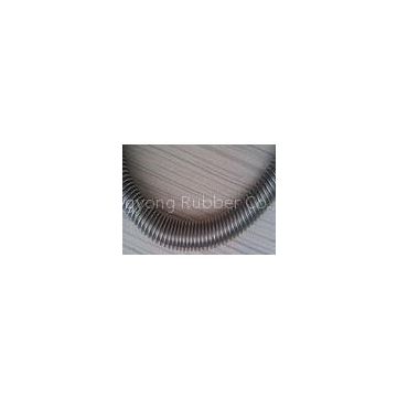 Conveying Corrugated Metal Hose Abrasion Resistant , Wire Spiral