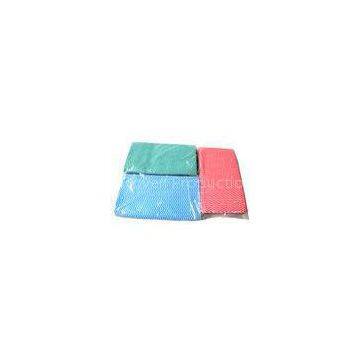 Household Multipurpose Spunlace Mesh Cleaning Wipe / Cleaning Cloth 40gsm - 100gsm