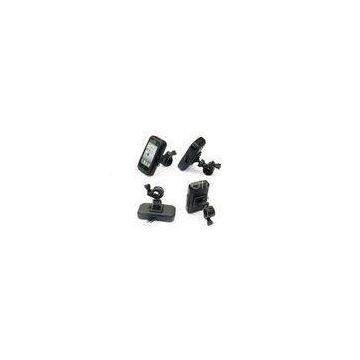 HTC Cell Phone Bike Holder , Motorcycle Phone Mount Holder With ABS Plastic Foam