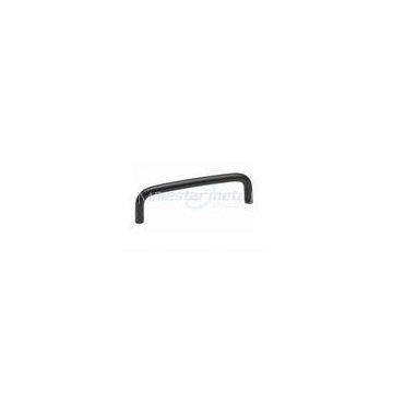 128mm CC Matte Black Solid Steel Modern Simplistic Wire Pull Furniture Handles And Knobs