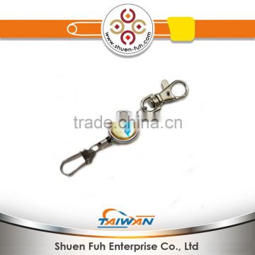 zinc alloy Badge Reel with Clip