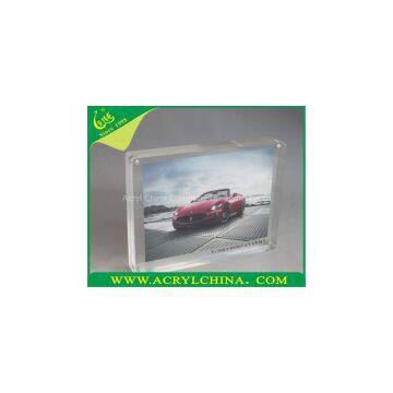 clear acrylic photo frame