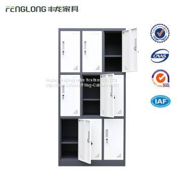 Popular Design 9 Door Filing Cabinet Used School Furniture for Sale