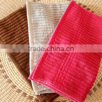 100% Bamboo bath towel--solid color untwisted soft high absorbent towels