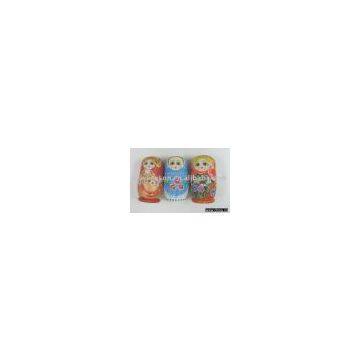 Wooden nesting dolls