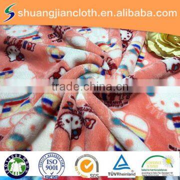 polyester flannel sleepcoat fabric