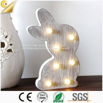 bunny led lighting kid wall lamp animal light toy lamp led tabletop night light