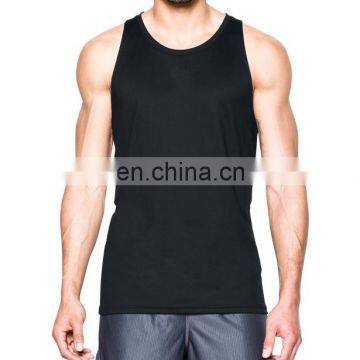 Factory Slimfit blank gym singlets for men