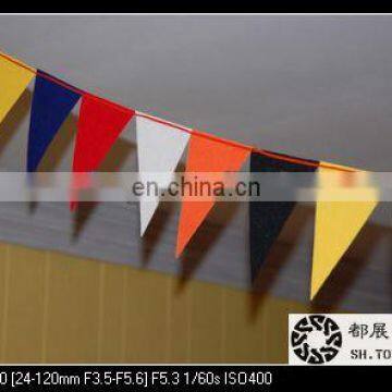 Holiday Bunting Flags , Colorful Bunting Banner