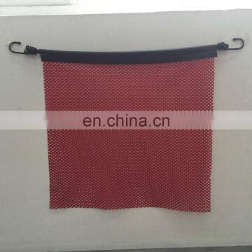 18''x18''Viny mesh safety flag red,with bungee from Wenzhou Fly