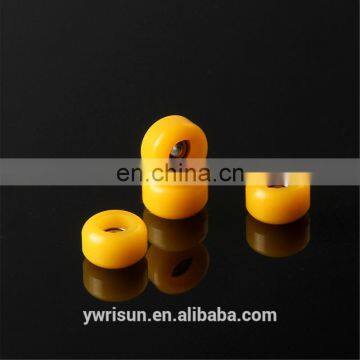 WFSN0010 Wholesale Mini Toy Fingerboard PU Material Finger Skateboard Bearing Wheels