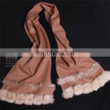 2017 new style wholesale inner mongolia winte thick women fashion rex rabbit fur shawl pashmina scarf