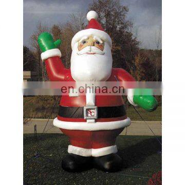 giant inflatable cartoon santa claus for christmas