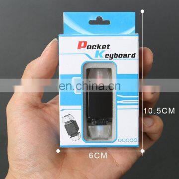 Pocket Keyboard Mechanical Keyboard Stress Relief Toys Pocket Keyboard With LED Light photo-4