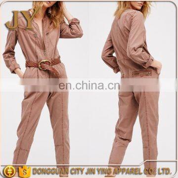Long Overall Jumpsuits Fashion Jumpsuit Woman Pants Cotton Sets Girls Antumn Sweet Sets