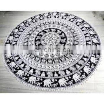 Online round mandala throw