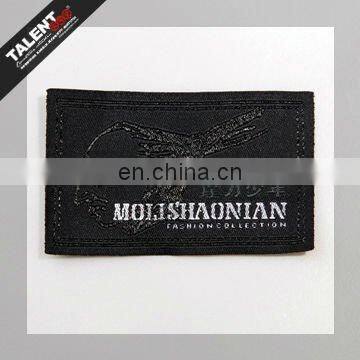 High technology metal wire woven clothing label