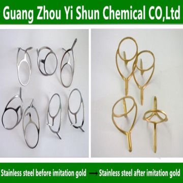 Metal color retention agent Aluminum imitation liquid Imitation gold liquid